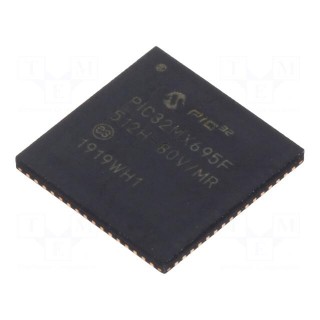 IC: PIC microcontroller | 512kB | 80MHz | 2.3÷3.6VDC | SMD | QFN64