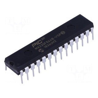 IC: PIC microcontroller | 64kB | 2.3÷3.6VDC | THT | DIP28 | PIC32