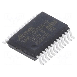 ARM microcontroller | SRAM: 16384B | Flash: 64kB | SO24 | 1.62÷3.6VDC