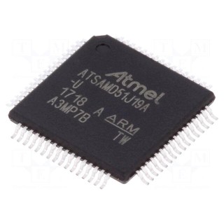 ARM microcontroller | SRAM: 192kB | Flash: 512kB | TQFP64 | RAM: 192kB