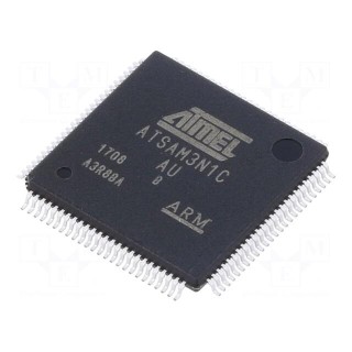IC: ARM microcontroller | LQFP100 | 1.8÷3.3VDC | Ext.inter: 79