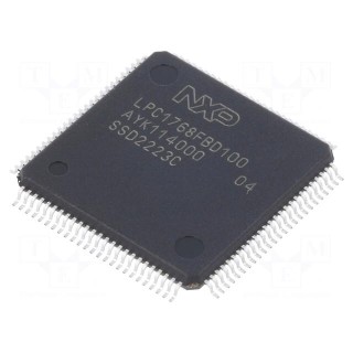 IC: ARM microcontroller | 32kBSRAM,512kBFLASH | LQFP100