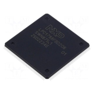 IC: ARM microcontroller | 16kBSRAM,512kBFLASH | LQFP208