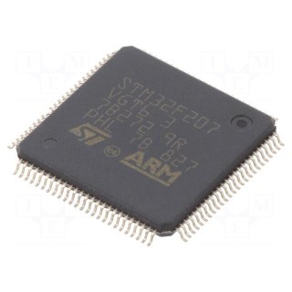 IC: ARM microcontroller | 120MHz | LQFP100 | 1.8÷3.6VDC | -40÷85°C