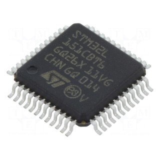 IC: ARM microcontroller | 32MHz | LQFP48 | 1.8÷3.6VDC | -40÷85°C