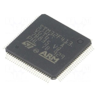 IC: ARM microcontroller | 100MHz | LQFP100 | 1.7÷3.6VDC | -40÷85°C