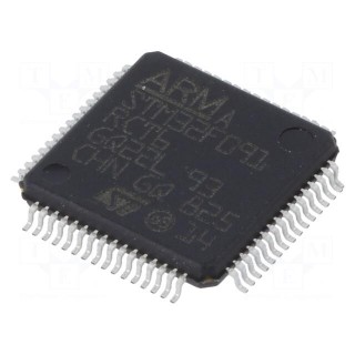 IC: ARM microcontroller | 48MHz | LQFP64 | 2÷3.6VDC | -40÷85°C