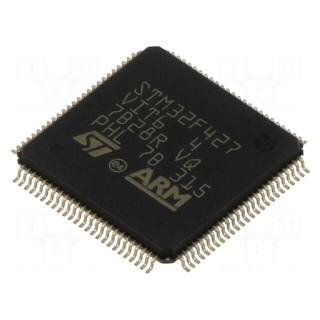 IC: ARM microcontroller | 180MHz | LQFP100 | 1.8÷3.6VDC