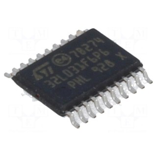 ARM microcontroller | Flash: 32kB | 32MHz | SRAM: 8kB | TSSOP20