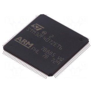 IC: ARM microcontroller | 168MHz | LQFP144 | 1.8÷3.6VDC