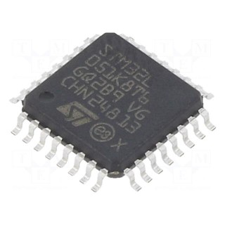 IC: ARM microcontroller | 32MHz | LQFP32 | 1.65÷3.6VDC | -40÷85°C