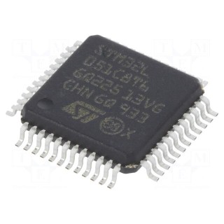 IC: ARM microcontroller | 32MHz | LQFP48 | 1.65÷3.6VDC | -40÷85°C