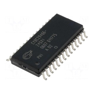 IC: PSoC microcontroller | 24MHz | SO28 | 32kBFLASH,512kBSRAM