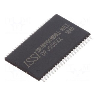 SRAM memory | 128kx16bit | 2.4÷3.6V | 10ns | TSOP44 II | parallel