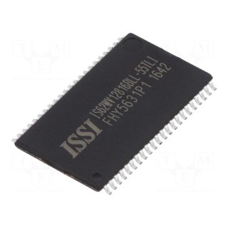 SRAM memory | 128kx16bit | 2.5÷3.6V | 55ns | TSOP44 II | parallel