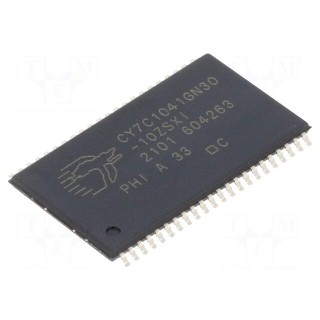 IC: SRAM memory | 4MbSRAM | 256kx16bit | 2.2÷3.6V | 10ns | TSOP44 II