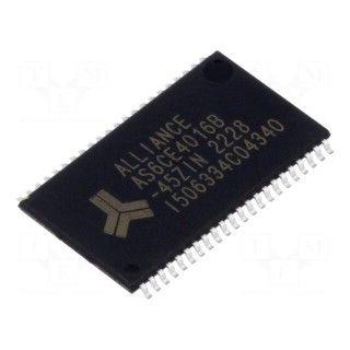 IC: SRAM memory | 4MbSRAM | 256kx16bit | 2.7÷3.6V | 45s | TSOP44 II