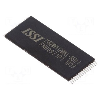 SRAM memory | 512kx8bit | 2.5÷3.6V | 55ns | TSOP32 | parallel | -40÷85°C