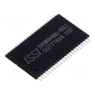 IC: SRAM memory | 1MbSRAM | 64kx16bit | 2.5÷3.6V | 55ns | TSOP44 II