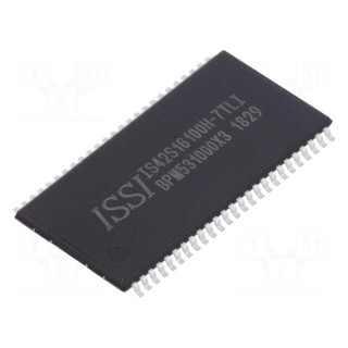 IC: DRAM memory | 16MbDRAM | 512kx16bitx2 | 143MHz | 7ns | TSOP50 II