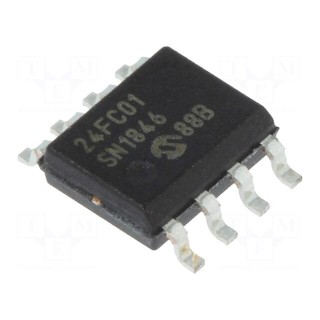 EEPROM memory | I2C | 128x8bit | 1.7÷5.5V | 1MHz | SO8 | serial