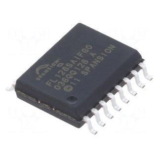 IC: FLASH memory | 128MbFLASH | SPI | 133MHz | 2.7÷3.6V | SO16 | serial