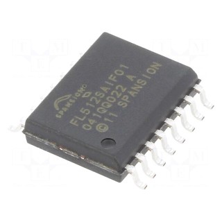 IC: FLASH memory | 512MbFLASH | SPI | 133MHz | 2.7÷3.6V | SO16 | serial