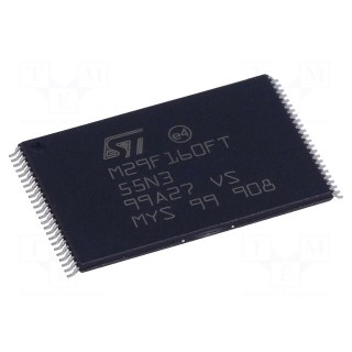 IC: FLASH memory | 16MbFLASH | 2Mx8bit | 55ns | TFSOP48 | parallel