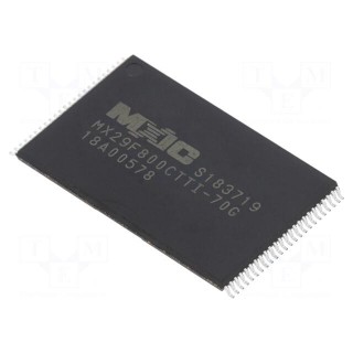 IC: FLASH memory | 8MbFLASH | 70ns | TSOP48 II | parallel
