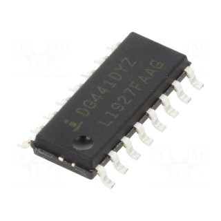 IC: analog switch | SPST-NC | Ch: 4 | SO16 | tube | ±5÷22VDC,5÷34VDC