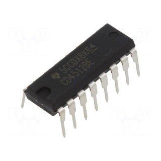 IC: digital | data selector | Ch: 8 | DIP16 | 3÷18VDC | OUT: 3-state | CMOS