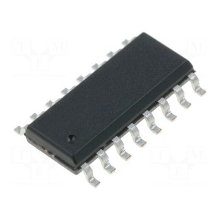 IC: PMIC | PWM controller | 7÷40V | SO16 | boost,push-pull | 0÷45% | SMPS