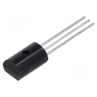 IC: voltage regulator | linear,fixed | -5V | 0.1A | TO92 | THT | bulk