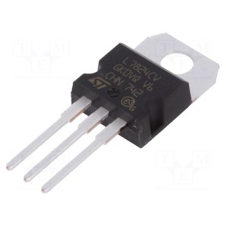 IC: voltage regulator | linear,fixed | 24V | 1.5A | TO220 | THT