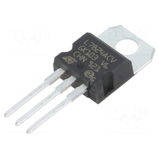 IC: voltage regulator | linear,fixed | 24V | 1.5A | TO220AB | THT | tube
