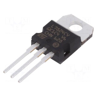 IC: voltage regulator | linear,fixed | 24V | 1.5A | TO220AB | THT