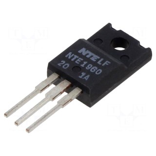 IC: voltage regulator | linear,fixed | 5V | 1A | TO220FP | THT | -30÷75°C