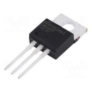 IC: voltage regulator | LDO,fixed | -15V | 1.8A | TO220 | THT | tube | Ch: 1
