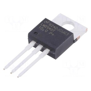 IC: voltage regulator | LDO,fixed | 10V | 1A | TO220-3 | THT | tube | Ch: 1