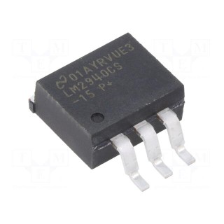 IC: voltage regulator | LDO,fixed | 15V | 1A | TO263-3 | SMD | tube | Ch: 1