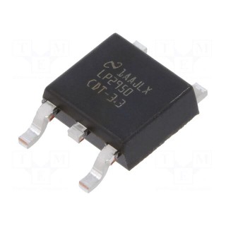 IC: voltage regulator | LDO,fixed | 3.3V | 0.1A | TO252 | SMD | tube | Ch: 1