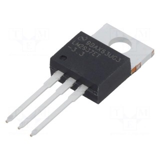 IC: voltage regulator | LDO,fixed | 3.3V | 0.5A | TO220-3 | THT