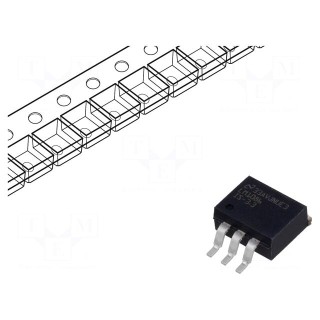 IC: voltage regulator | LDO,fixed | 3.3V | 1.5A | TO263 | SMD | reel,tape