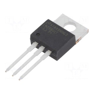 IC: voltage regulator | LDO,fixed | 3.3V | 1A | TO220-3 | THT | -40÷125°C