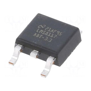 IC: voltage regulator | LDO,fixed | 3.3V | 1A | TO252 | SMD | tube | ±3%
