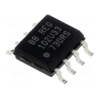 IC: voltage regulator | LDO,fixed | 3.3V | 250mA | SO8 | SMD | tube | ±2.8%