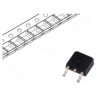 IC: voltage regulator | LDO,fixed | 3.3V | 5A | TO252 | SMD | reel,tape