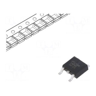 IC: voltage regulator | LDO,fixed | 5V | 0.1A | TO252 | SMD | reel,tape