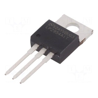 IC: voltage regulator | LDO,fixed | 5V | 0.25A | TO220 | THT | tube | Ch: 1