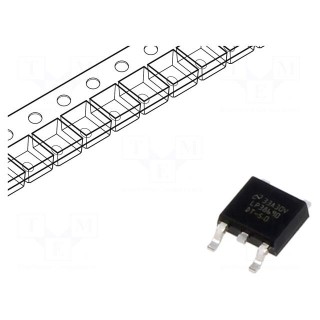 IC: voltage regulator | LDO,fixed | 5V | 1A | TO252 | SMD | reel,tape